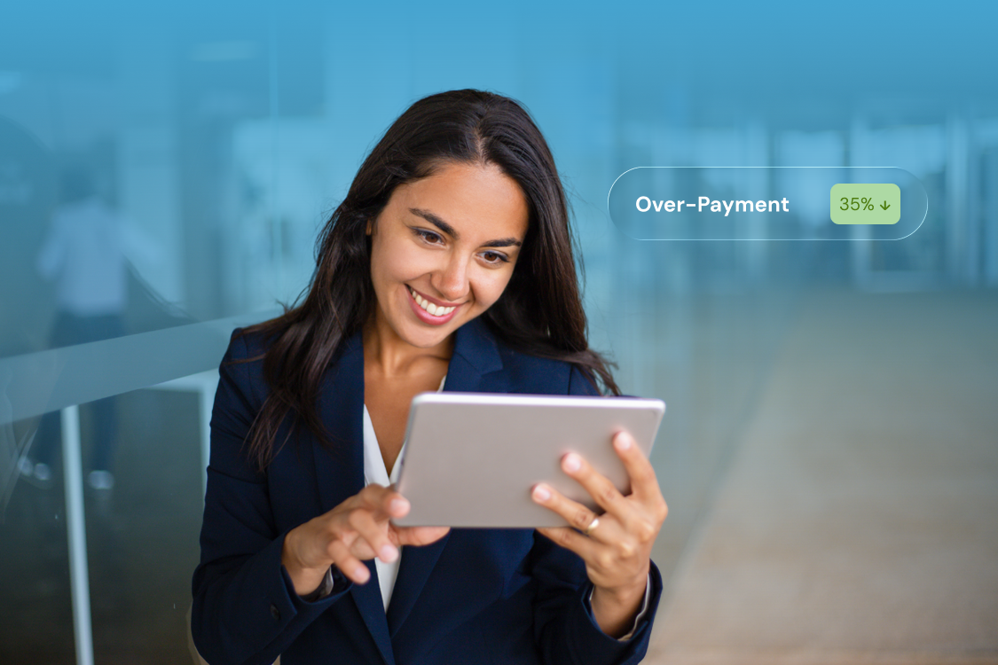 35% Reduction in Overpayment Risk&nbsp;